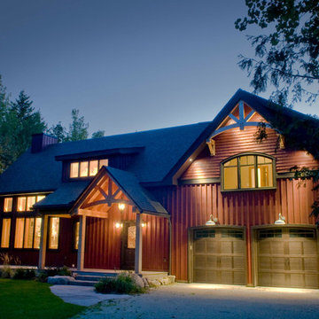 POST AND BEAM CHALET