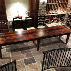 Reclaimed Wood Harvest Tables - Products