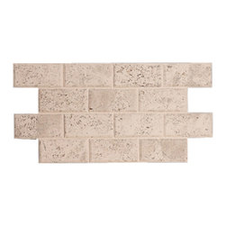 107-BEVEL BRICK WALL PANEL 45"W X 24"H X 3/4"D - Wall Panels