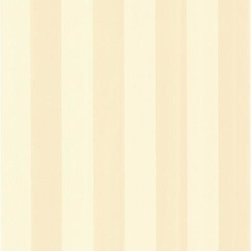 Beige 2 1/2" Stripe Wallpaper - Wallpaper