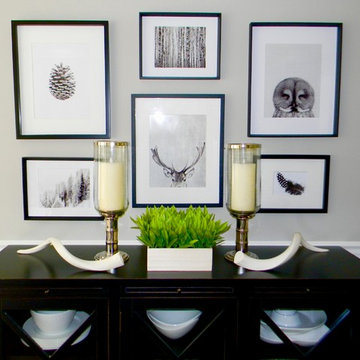 Dining Room Redesign by Becoming Home