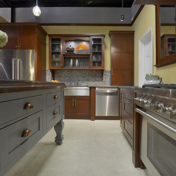 Kitchen with Pantry display in Bilotta’s Mount Kisco Showroom