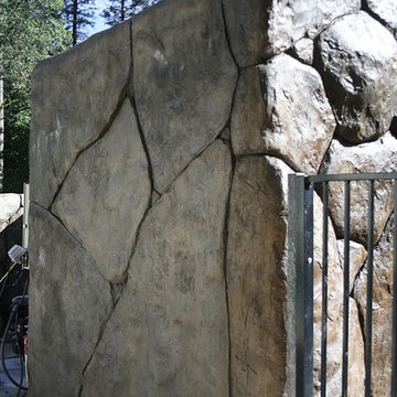Hardscape Rock Carvings