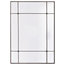 Window Bronze Wall Mirror, 70x95 cm