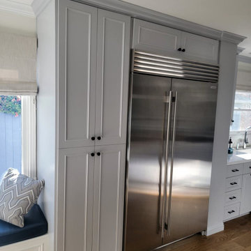 Kitchen Remodel | Custom Cabinets with Lovely Backsplash