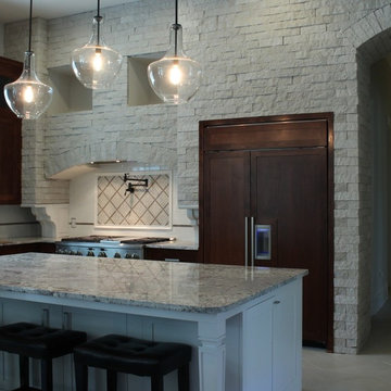 Transitional Kitchen - Exotic Inspired