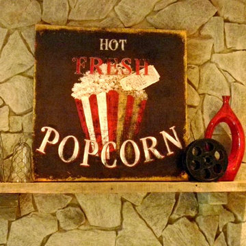 Movie Themed Basement