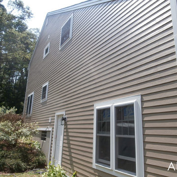 North Andover, MA - James Hardie HardiePlank Khaki Brown