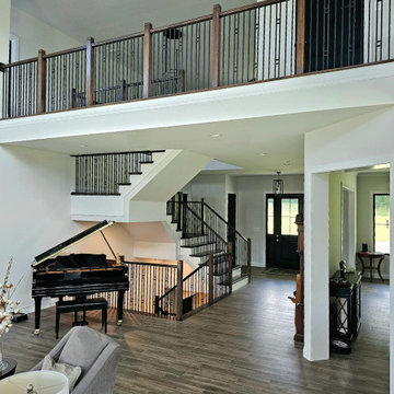 Project #109 | U-Shaped Stairs in Countryside Retreat