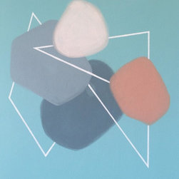 Poolside Holiday by Samantha Cox - Paintings