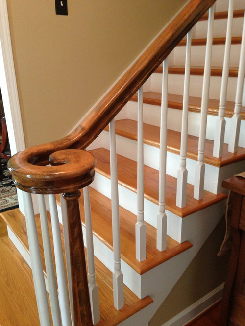 Should we put side boxing up the stairs? Also what about redoing the