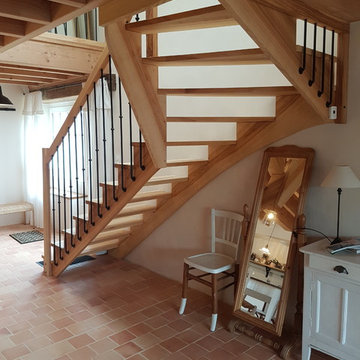 Réalisation d'un escalier sur mesure