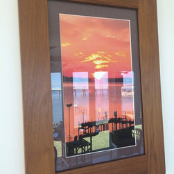 Teak Picture frame and Matting - Products