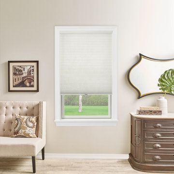 CELLULAR SHADES AND ROMAN SHADES
