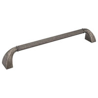 Cordova Appliance Cabinet Pull With Screws, Distressed Pewter