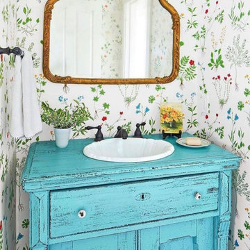 One of a Kind Powder Room