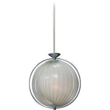 1-Light Chrome Interior Pendant