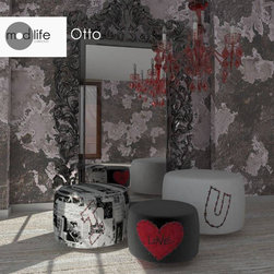 Otto the ottomans - Mod Life Collection - Footstools And Ottomans