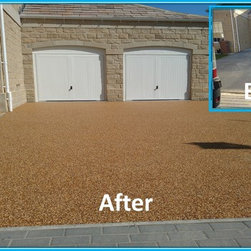 Resin Bound surfacing Driveways - Landscaping Stones And Pavers