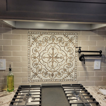 Botanical Mosaic Square, Sasha | Mozaico
