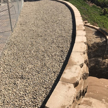 Added backyard space soon to have paver installation & plants