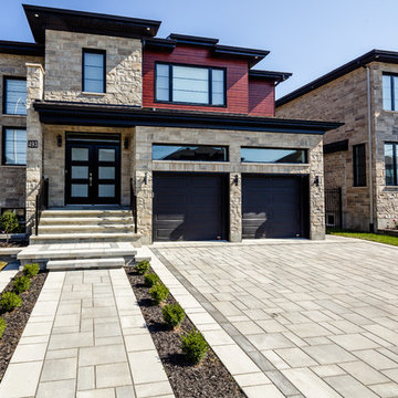 Contemporary Front Yard