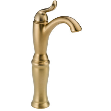 Delta 794-DST Linden 1.2 GPM Vessel 1 Hole Bathroom Faucet - Champagne Bronze
