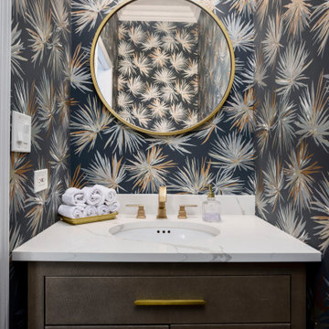 Chicago West Loop Signature Renovation: Kitchen, Entrance & Powder Room Revival