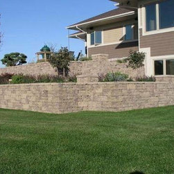 Allan Block Wall Example - Products