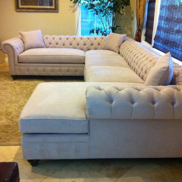 KENZIE STYLE - Chesterfield Custom Sectional Sofas