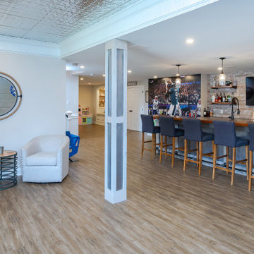 Sports Lover's Dream Basement in West Chester, PA