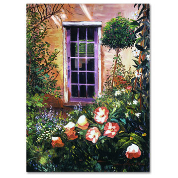 David Lloyd Glover 'Tuscany Villa Garden' Canvas Art, 35"x47"