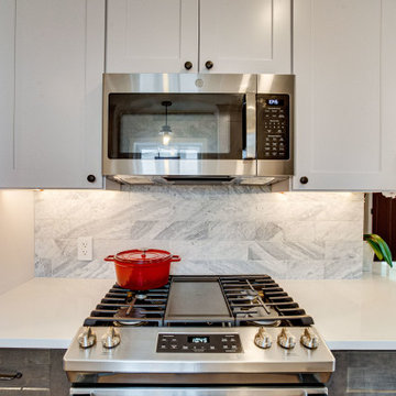 Small Transitional Kitchen Design Potomac, MD