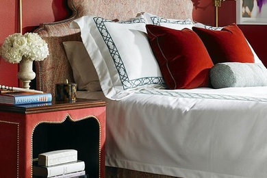 Inspiration for an eclectic bedroom remodel in Bridgeport
