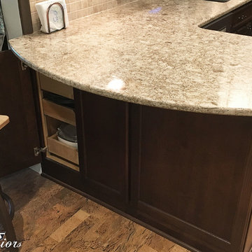 Small Mocha Kitchen