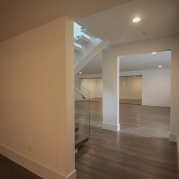 Project #80 | Mono-Beam Staircase with Glass Panels