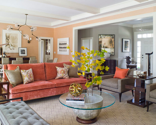 Coral Sofa Ideas, Pictures, Remodel and Decor