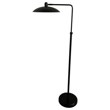 Ridgeline 1-Light LED Floor Lamp in Black