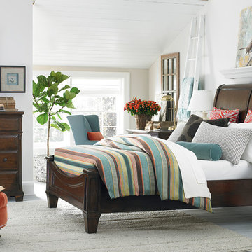 Highlands Sleigh Bed by Bassett Furniture