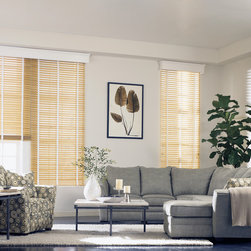 Bali 2" Northern Heights Wood Blinds in Bamboo Natural - Window Blinds