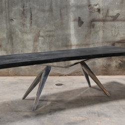 Suar Rugby Black Dining Table - Dining Tables
