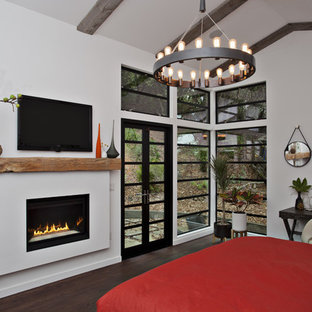 Contemporary Fireplace Mantels Houzz