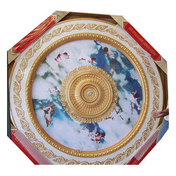 Udecor - BRRD-20-029LS Michelangelo Medallion, Piece - Molding And Millwork