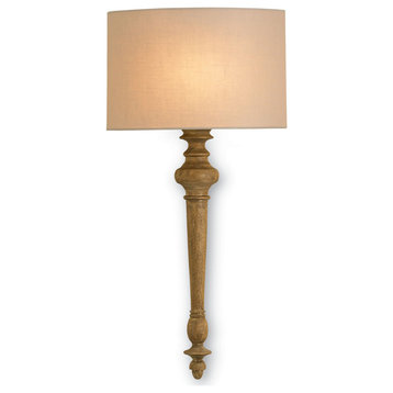 Early American Jargon Wall Sconce 1-Light, Antiquity Gold
