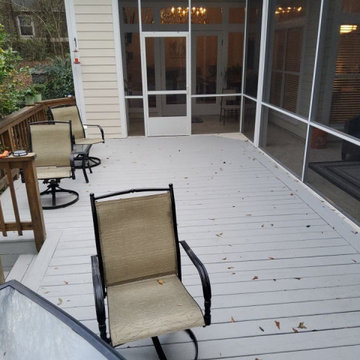 Backyard Raised Patio