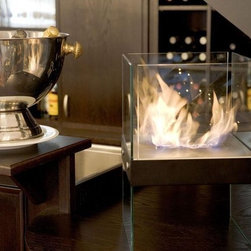 Buschbeck Square Ethanol Fireplace - Indoor Fireplaces