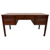 Consigned Mid 20th Century Vintage Chinese Carved Rosewood Writing Desk