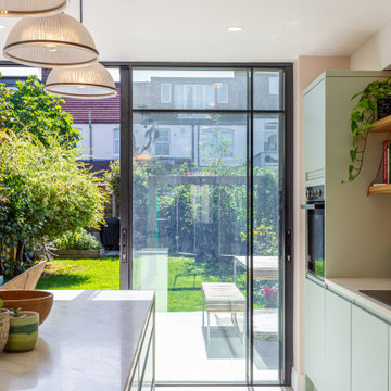 A Slanting Extension _ Contemporary House Double Storey Extension