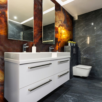 Interiors with Marble Slabs