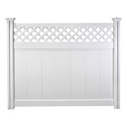 Wallace Classic Vinyl Fences - Home Fencing And Gates